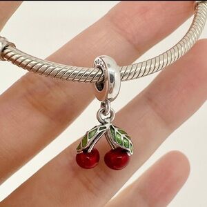 PANDORA Red Cherry Charm 🍒